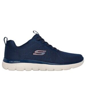 Skechers Men's Size 10.5 Wide Summits Eckler Blue Memory Foam Shoes Sneakers